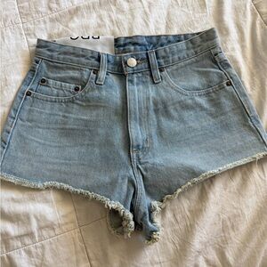 BDG Cheeky Super High Rise Denim Shorts